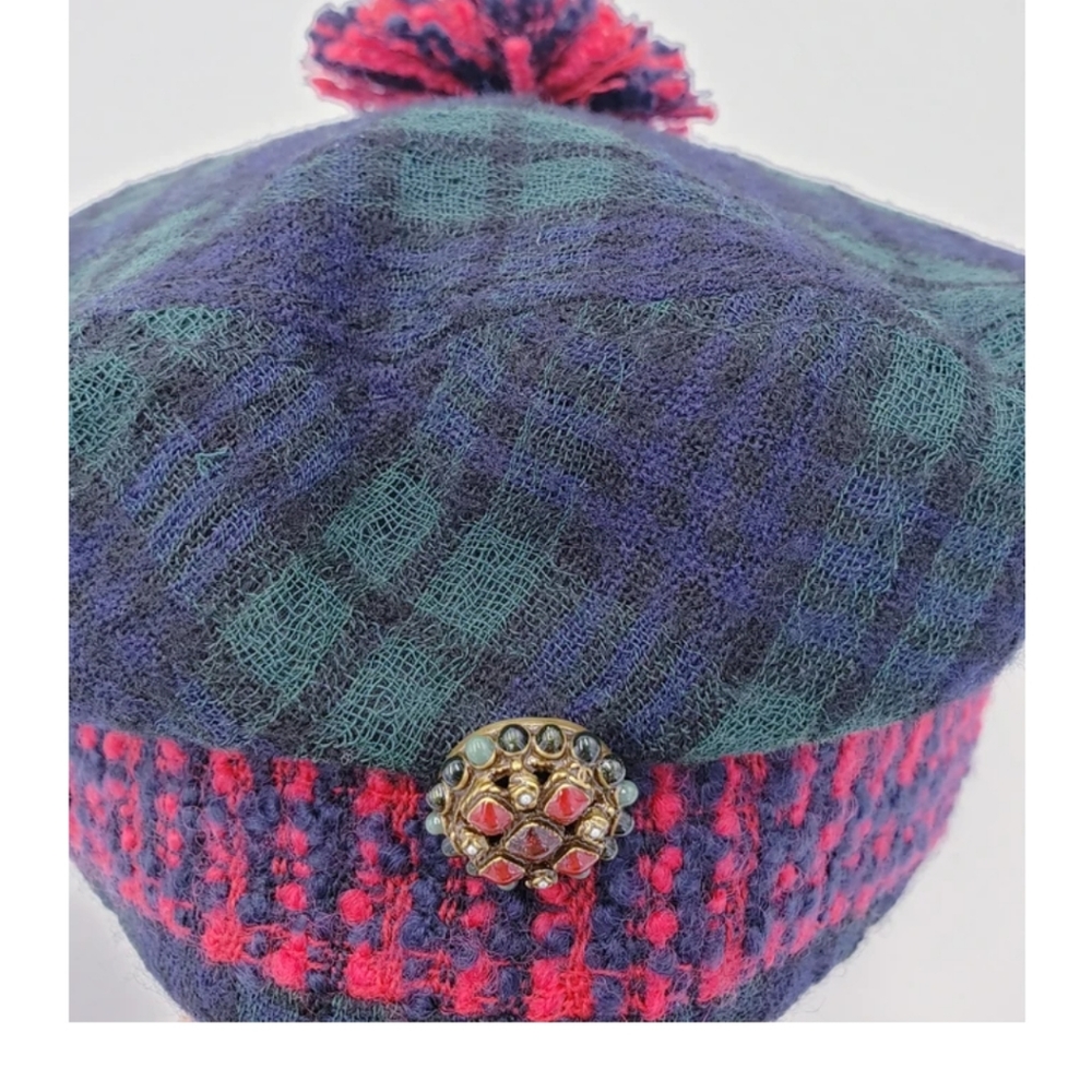 Chanel Wool Beret/ Vintage - Picture 3 of 7